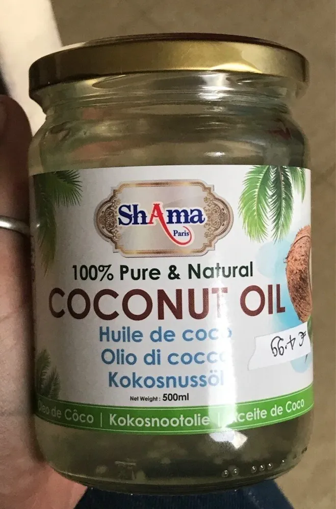 100% pure & natural coconut oil