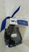 Pâtes de fruits - myrtille