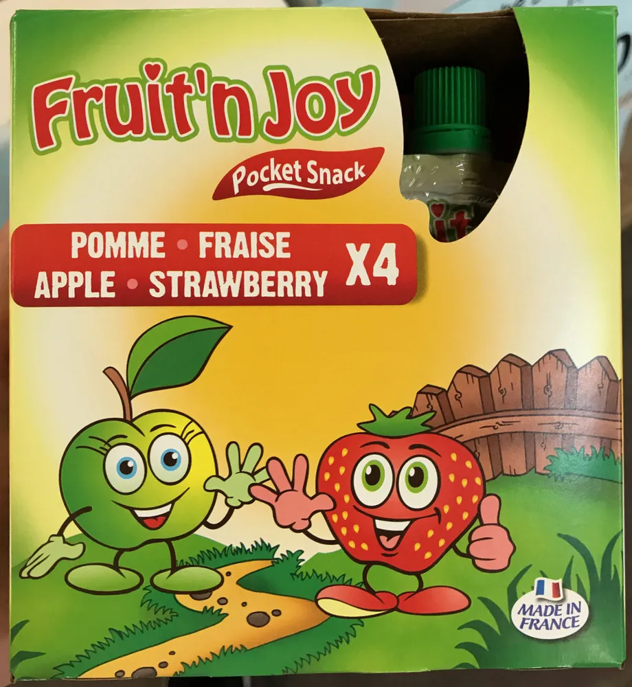Pocket Snack Pomme Fraise