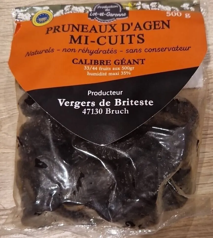 Pruneaux mi-cuits