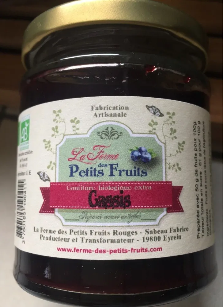 Confiture de cassis
