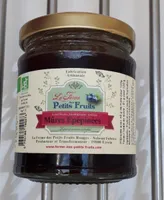 Confiture biologique extra mûres épépinées