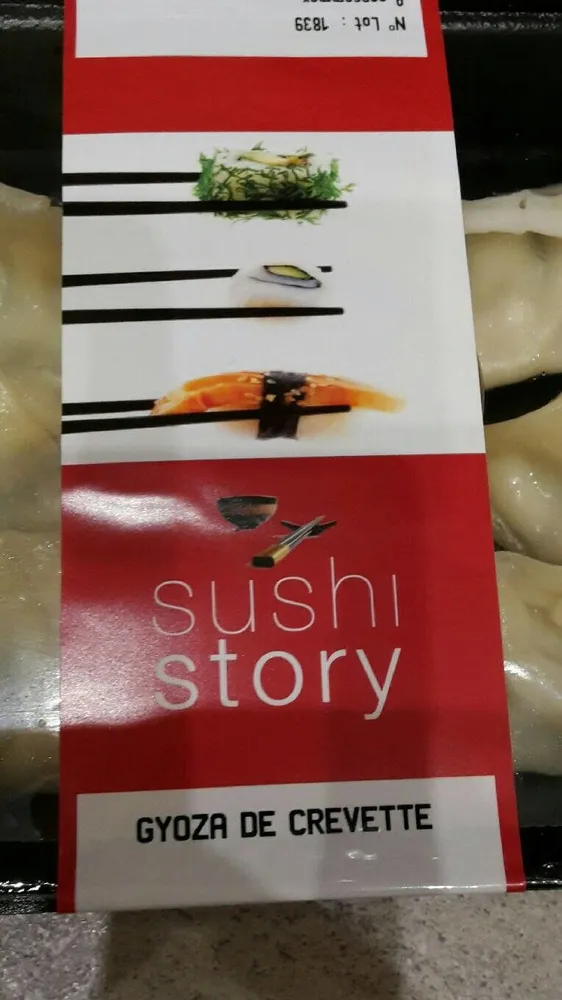 Gyoza de crevette