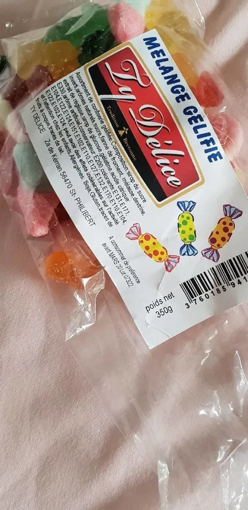 Bonbons gelifies