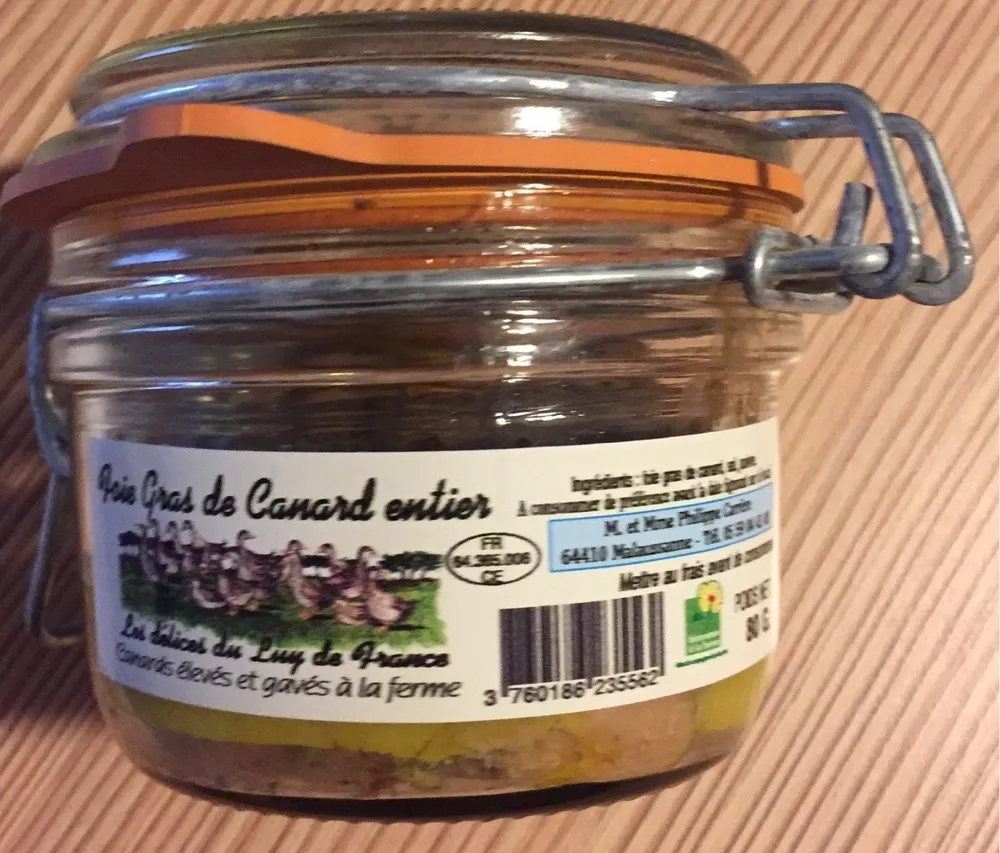 Foie Gras de Canard entier