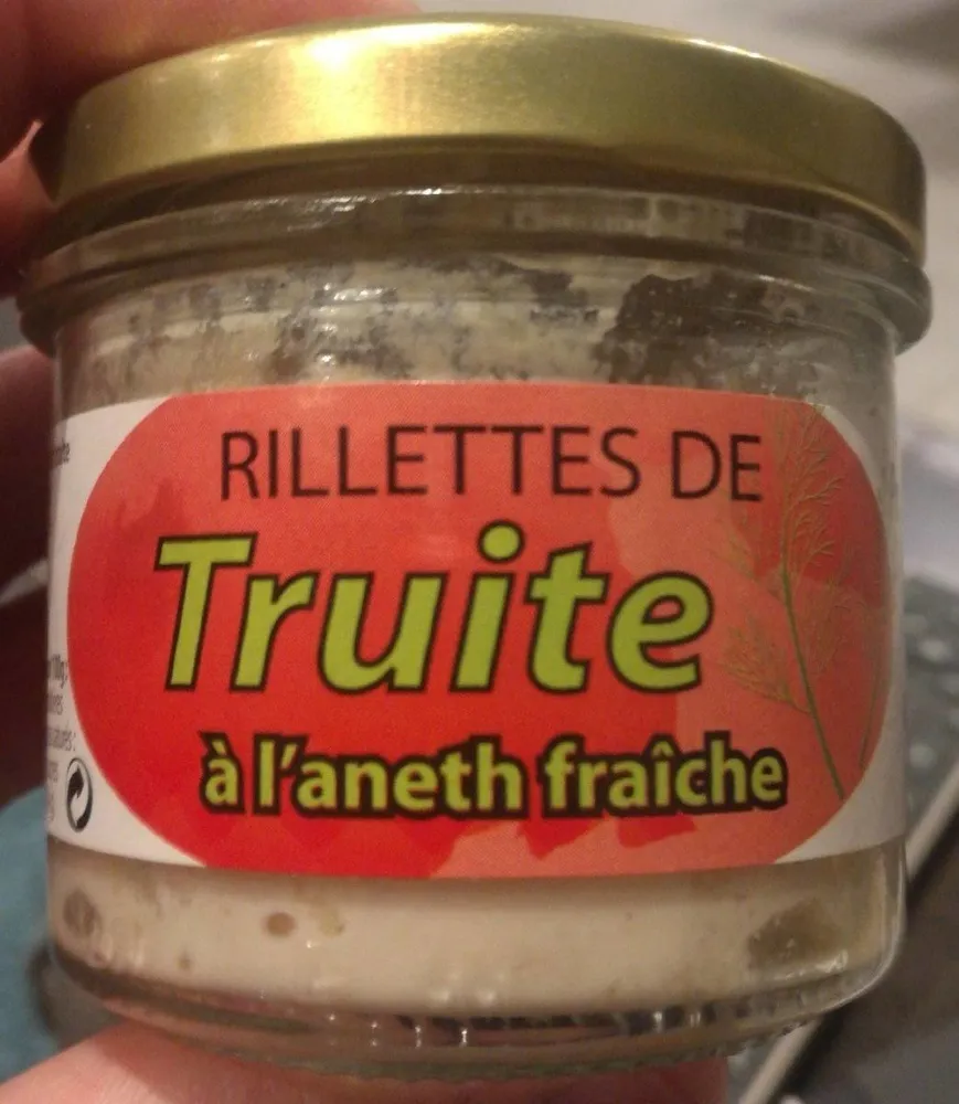 Rillettes de truite à l aneth fraîche