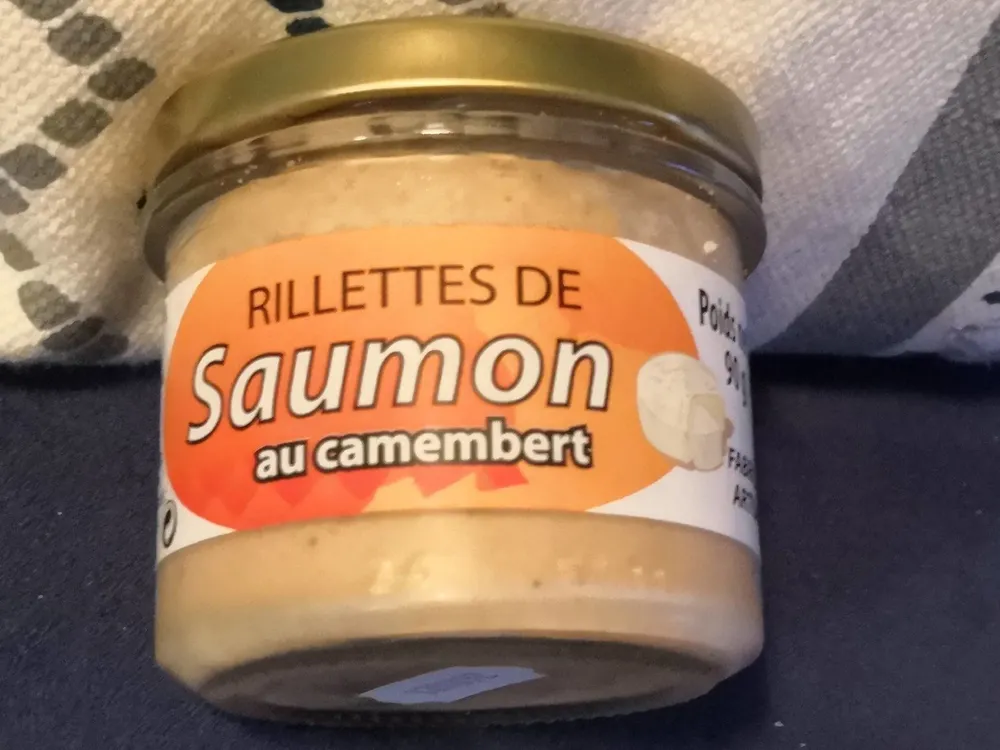 Rillettes de saumon au camembert