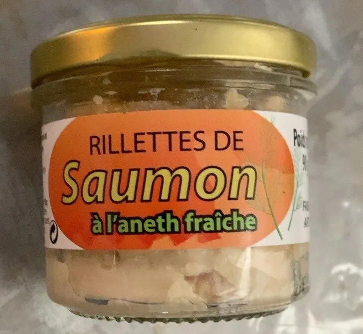 RILLETTES DE SAUMON À L ANETH FRAICHE