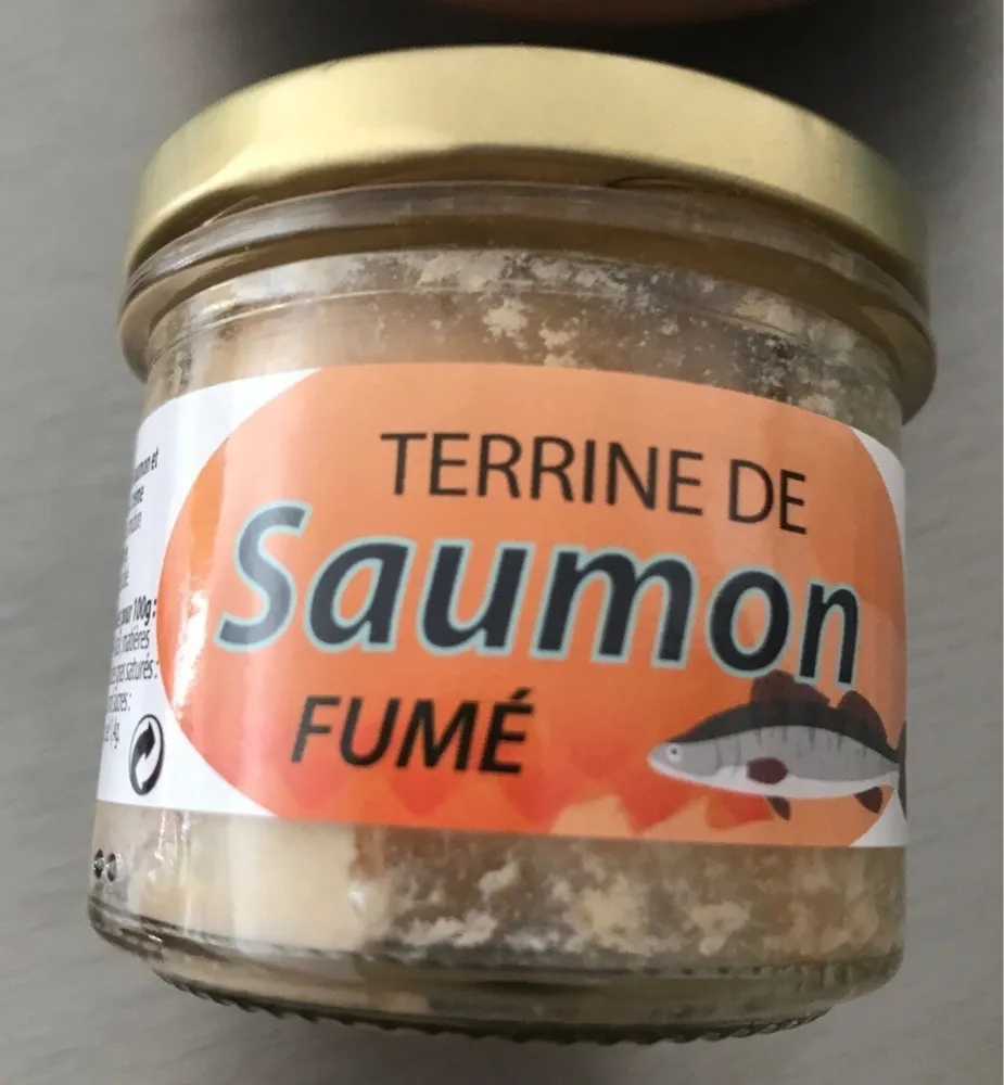 Terrine de saumon fume