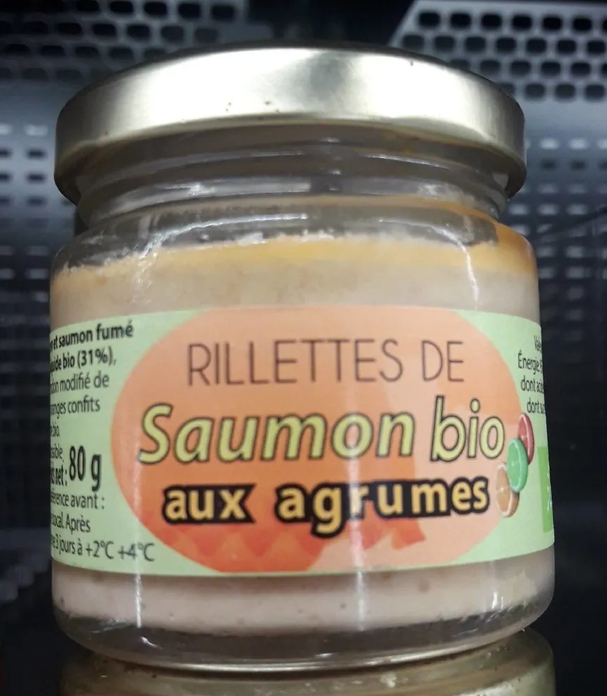 Rillettes de saumon à l'aneth