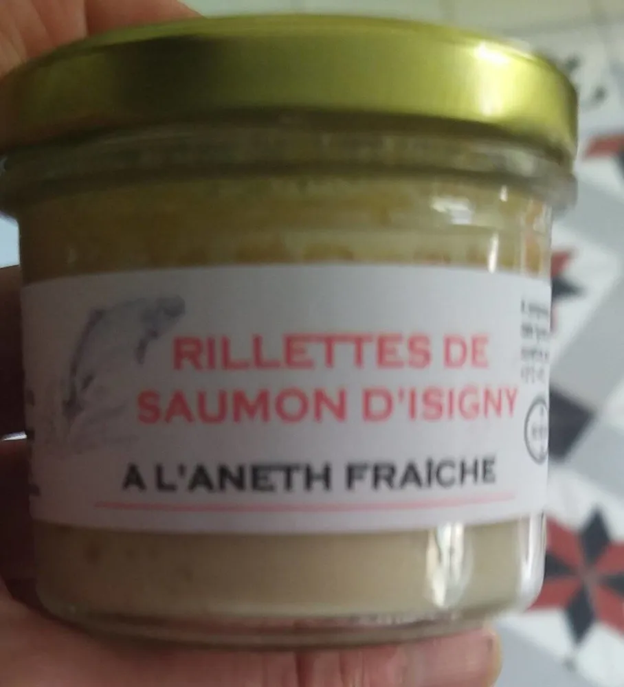 Rillettes de saumon d'Isigny à l'aneth fraiche