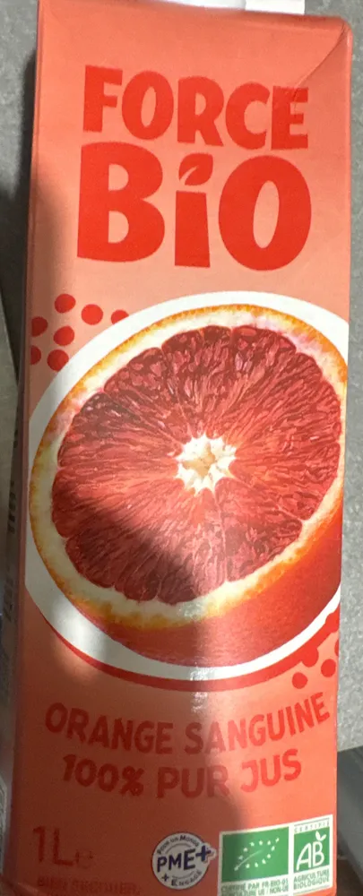 Orange sanguine Bio 1L