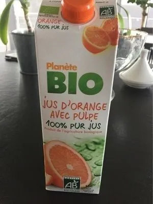 Jus d'orange avec Pulpe