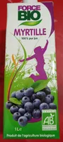 Jus de myrtille bio - Force Bio