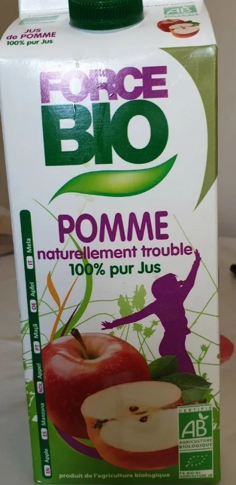 Pomme naturellement trouble