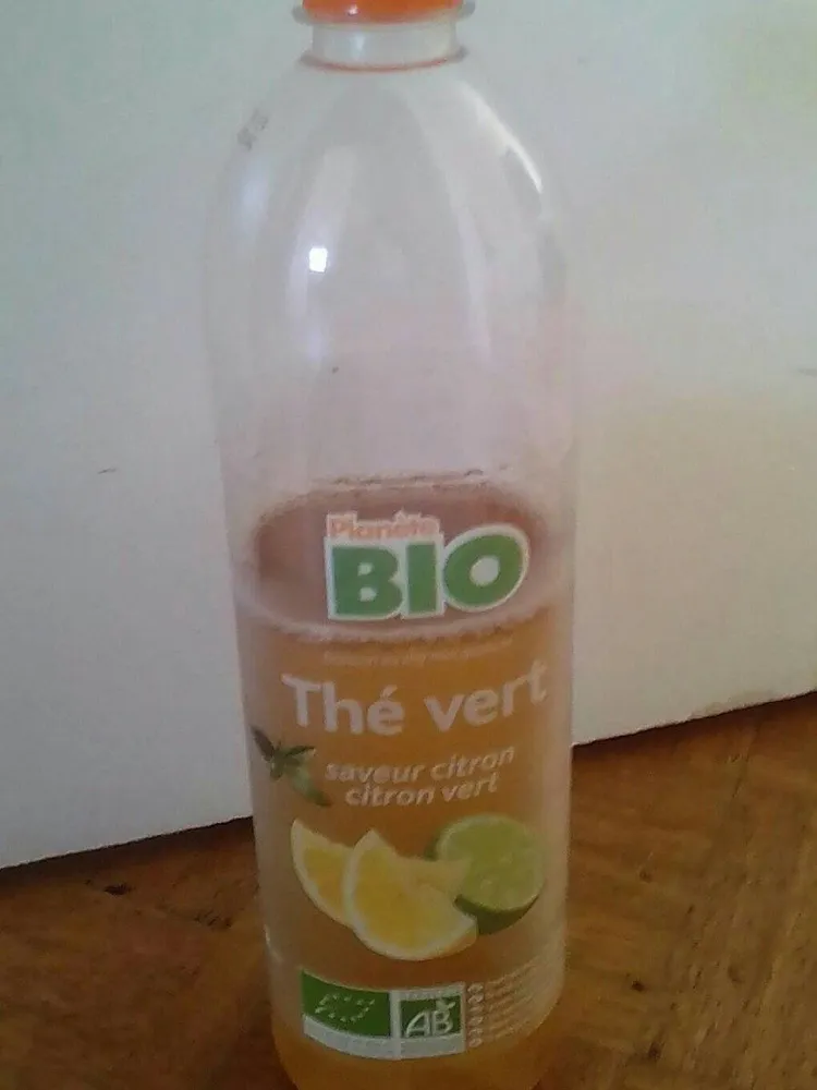 Thé vert saveur citron/citron vert