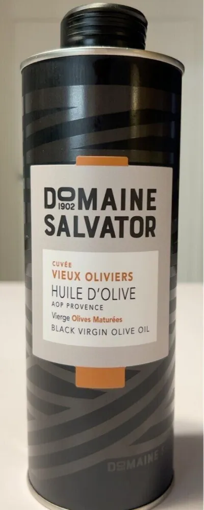 Huile d’olives aop Provence vierge olives maturees