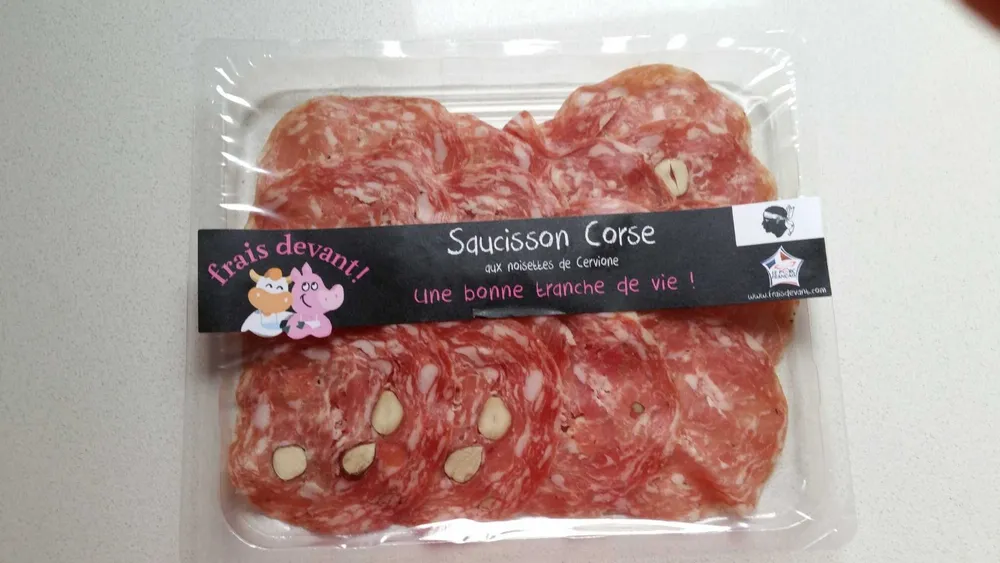 Saucissons Corse aux noisettes de Cervione