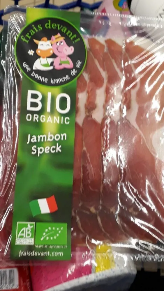 Bio Organic jambon speck