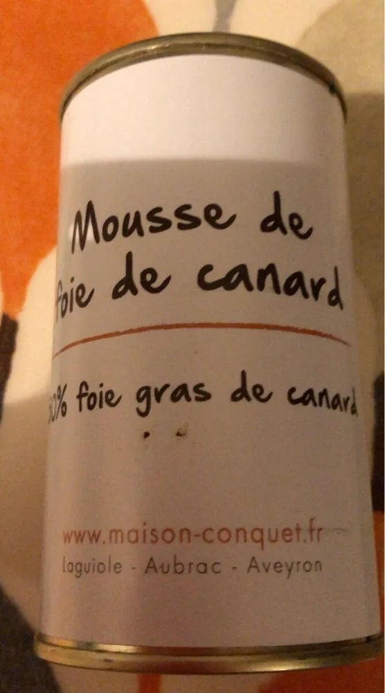 Mousse de foie de canard