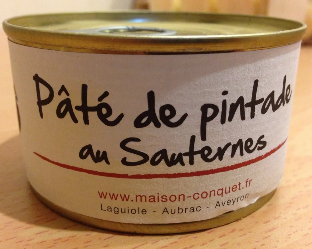 Pâté de pintade au Sauternes
