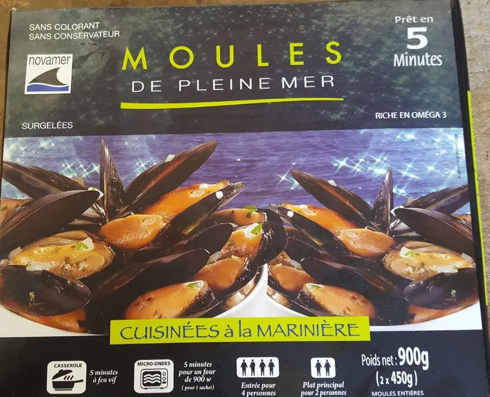 Moules de pleine mer