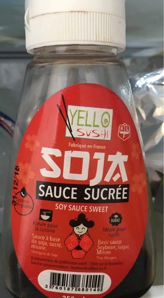 Sauce Soja Sucre Sushi,