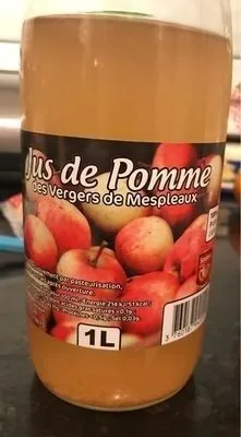 Jus de pommes des vergers de Mespleaux