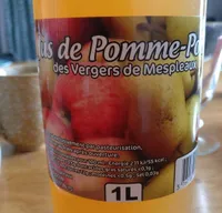 Jus de pomme poire