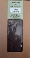 Tablette de chocolat Lait Amande