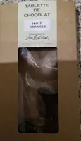 Tablette de chocolat Noir Amande