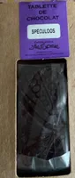 Tablette de chocolat aux spéculoos