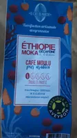 Café moulu pur arabica décaféiné à l'eau