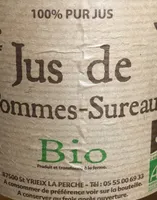 Jus de Pommes-Sureau
