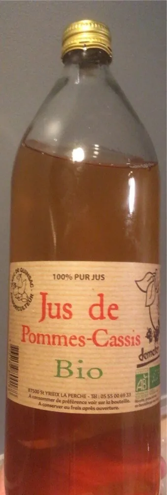 Jus de pomme-cassis