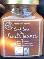 Confiture de fruits jaune