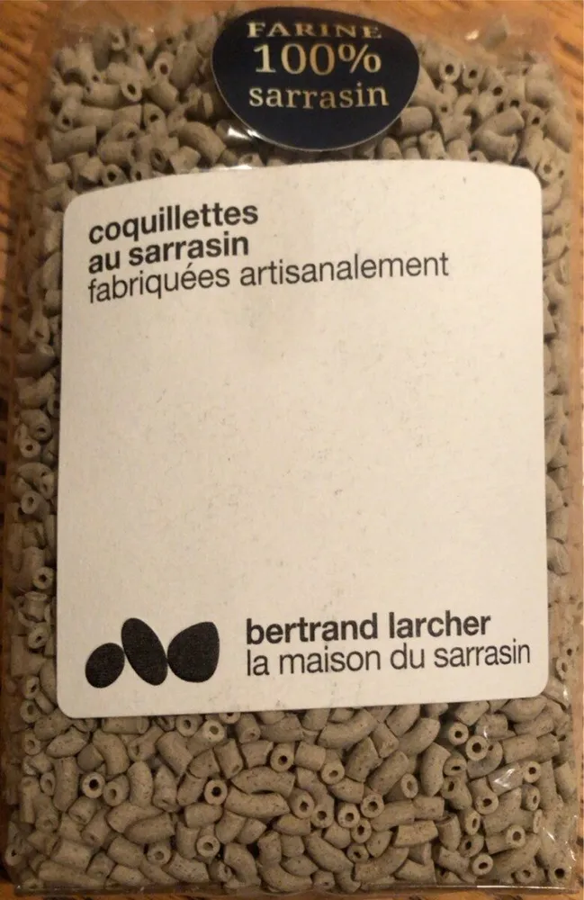Coquillette au sarasin