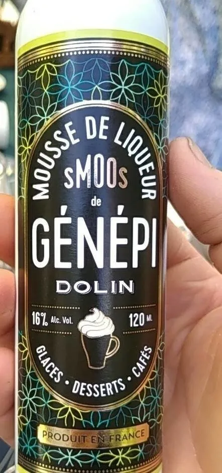 Mousse de liqueur Génépi
