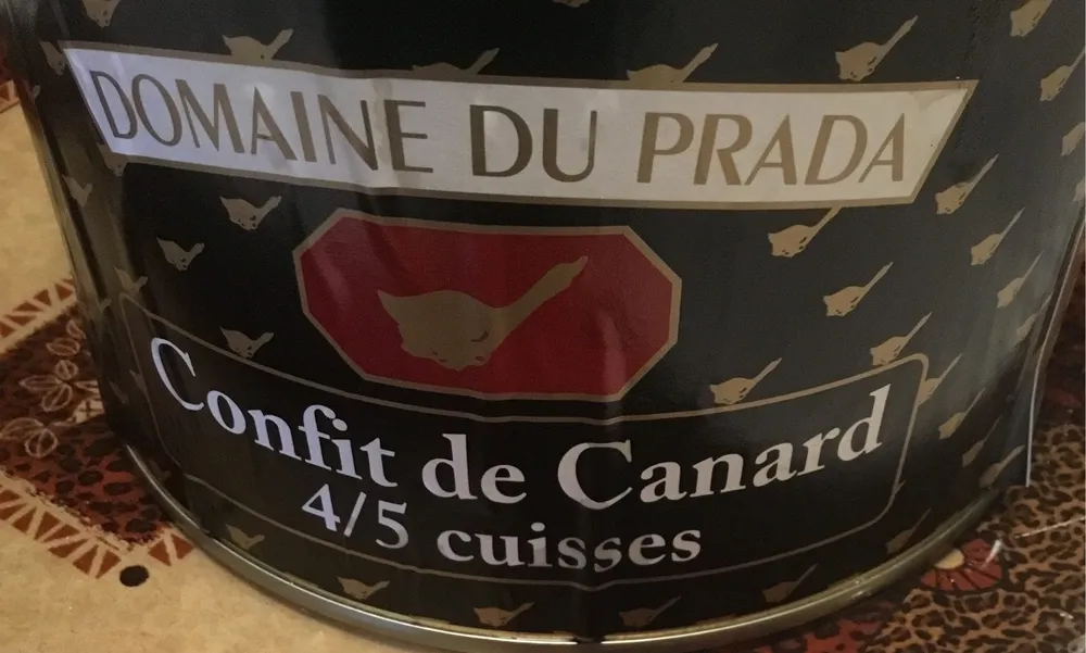 Confit de canard 4/5 cuisses
