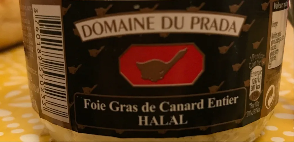 Foie gras de canard entier HALAL