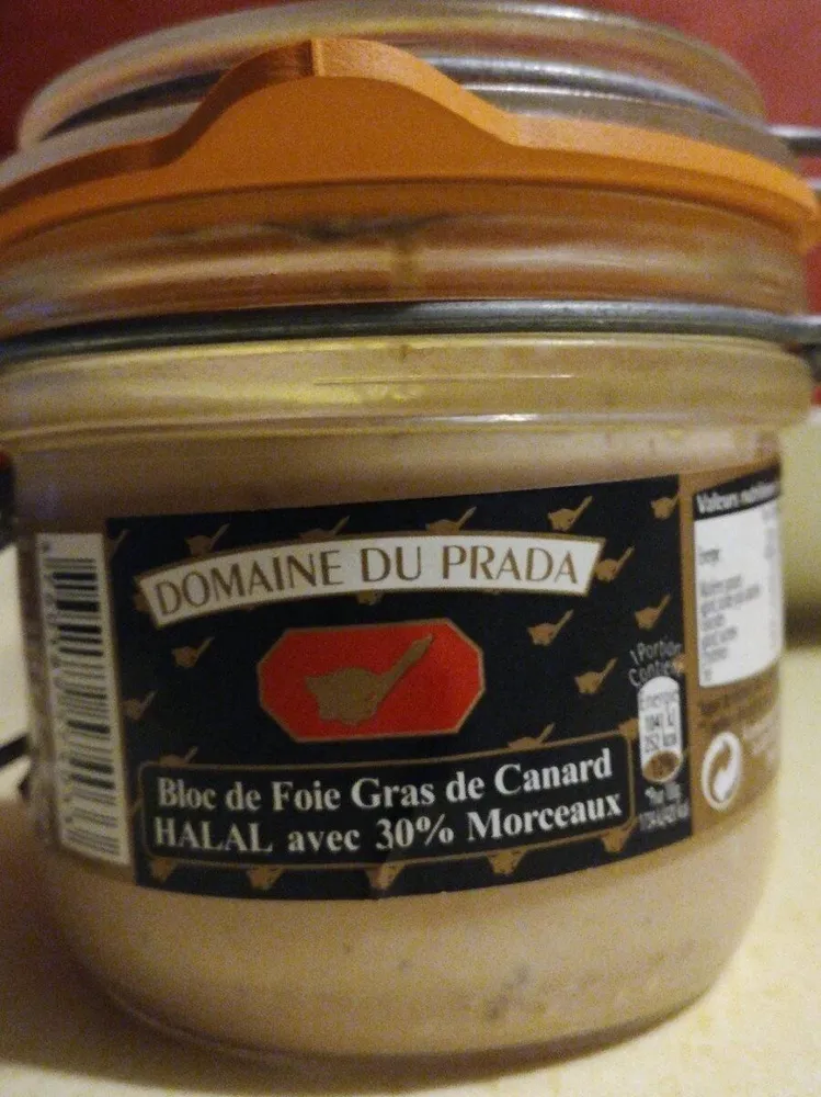 Bloc de foie gras de canardHalal