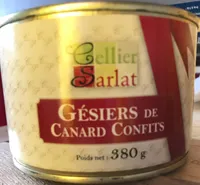 Gesiers de canard confits