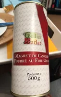 Magret de canard fourré au foie gras
