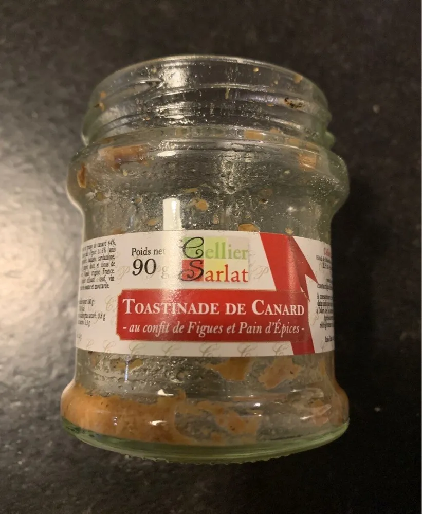Toastinade De Canard Au Confit De Figues Et Pai?