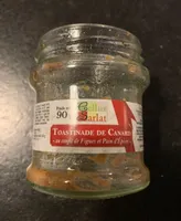 Toastinade De Canard Au Confit De Figues Et Pai?
