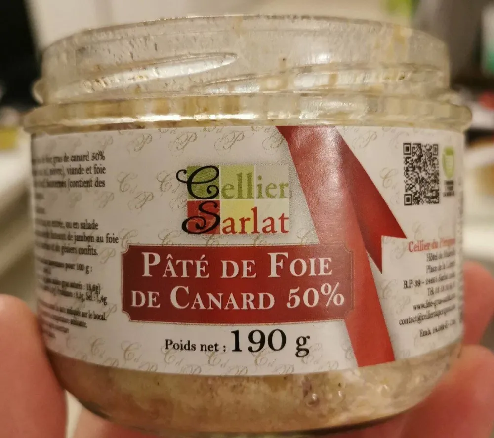 Pâté De Foie Gras De Canard 190G