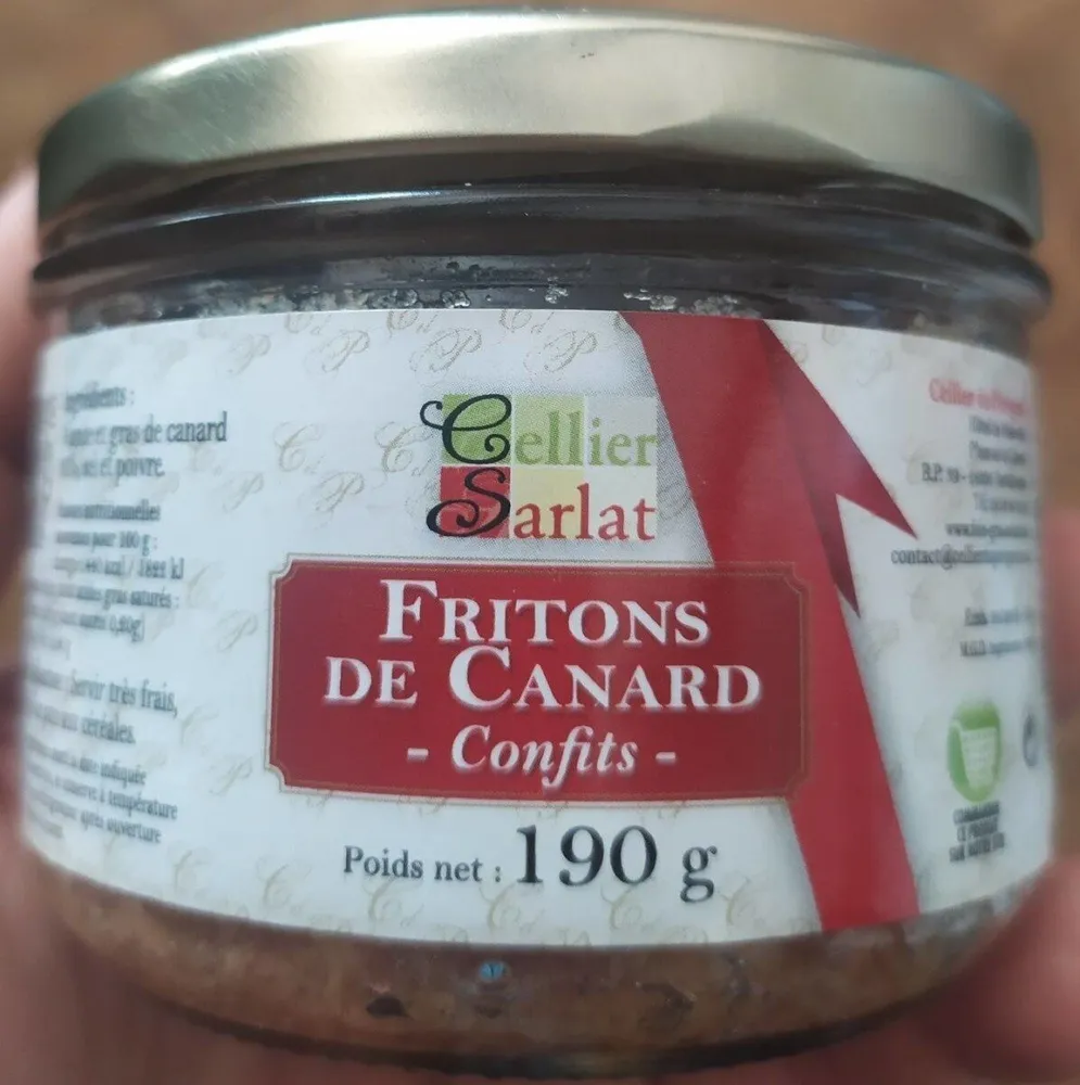 Fritons de Canard - Confits - 190G