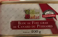 Bloc de foie gras de canard du Périgord