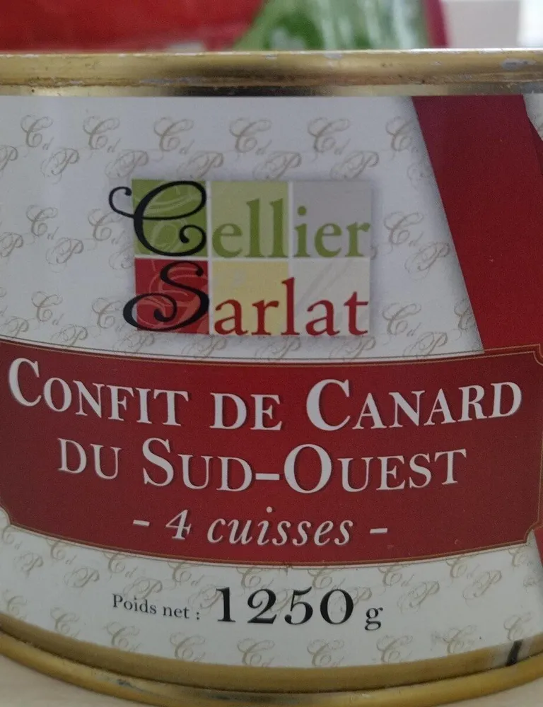 Confit de canard du sud ouest