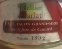 Pâté Façon Grand-mère Au Foie De Canard 20 %, 130G